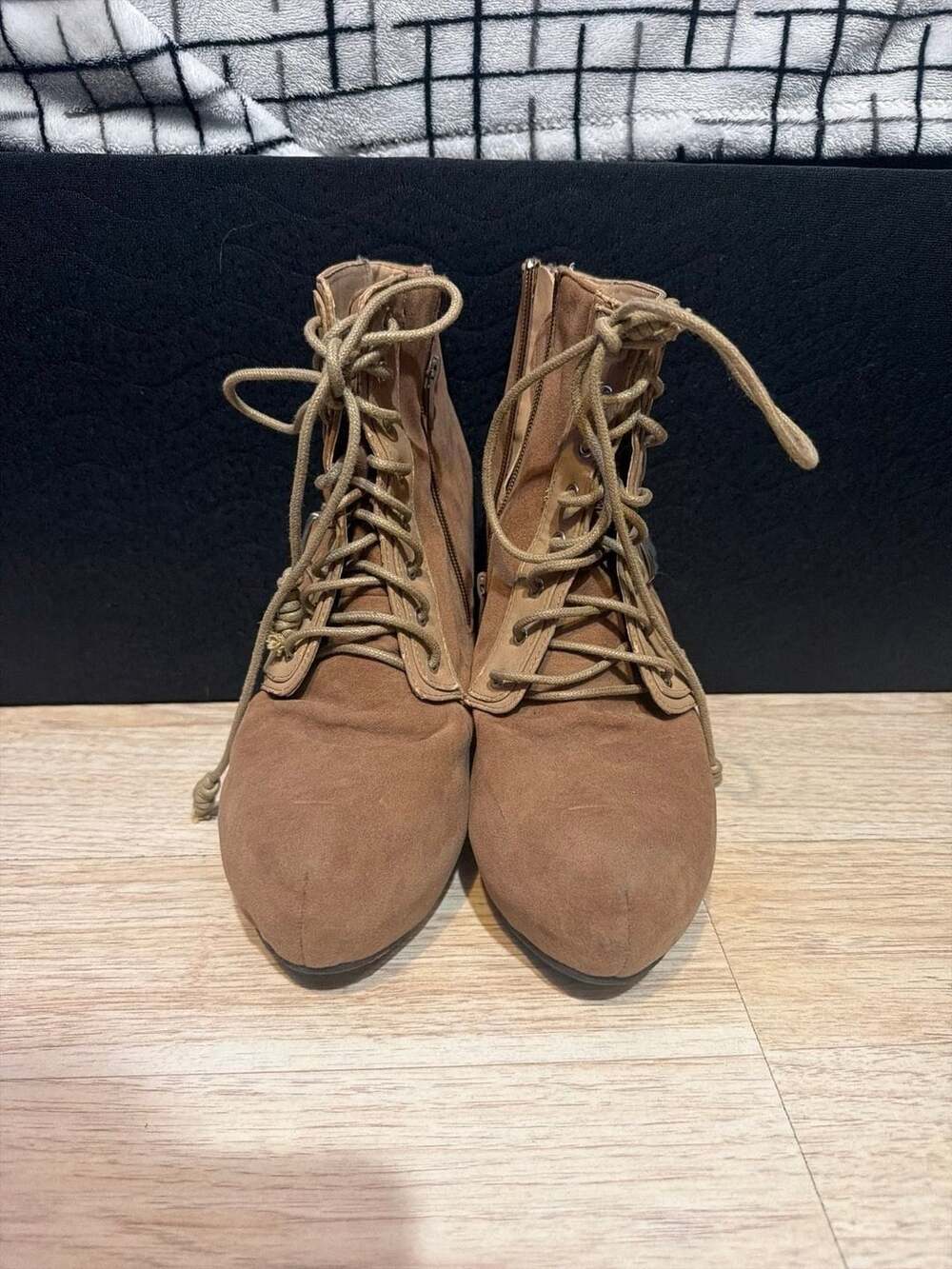 Suede Ankle Boots